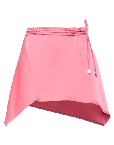 Attico The  Woman Mini Skirt Pink Size 4 Polyester