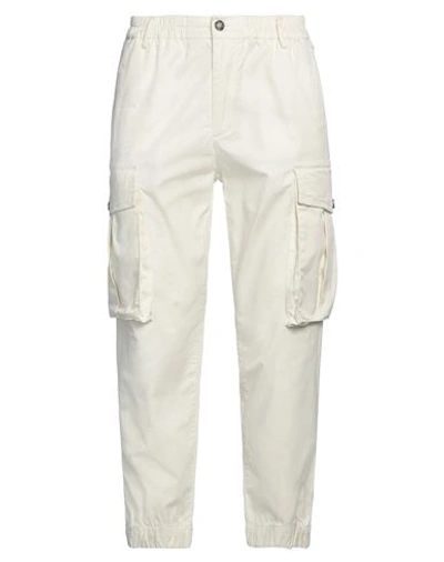 Takeshy Kurosawa Man Pants Cream Size 34 Cotton, Elastane In White
