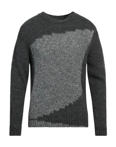 Bellwood Man Sweater Steel Grey Size 42 Acrylic, Alpaca Wool, Wool, Synthetic Fibers, Silk