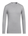 Kangra Cashmere Kangra Man Sweater Grey Size 42 Wool