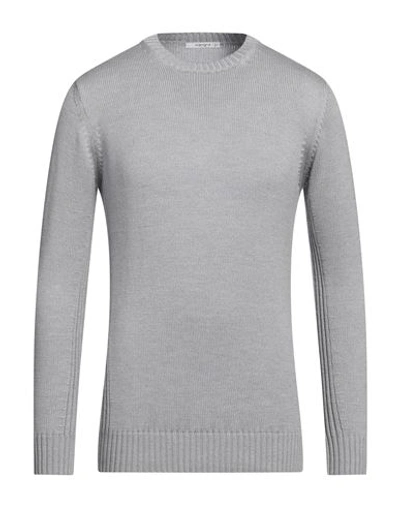Kangra Cashmere Kangra Man Sweater Grey Size 42 Wool In Grey