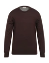 Altea Man Sweater Dark Brown Size Xxxl Virgin Wool