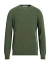 La Fileria Man Sweater Green Size 44 Wool, Polyamide