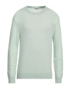 Jil Sander Man Sweater Light Green Size 40 Wool