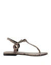 CB FUSION CB FUSION WOMAN THONG SANDAL BEIGE SIZE 7 SOFT LEATHER