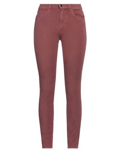 Jacob Cohёn Woman Jeans Pastel Pink Size 28 Cotton, Lyocell, Polyester, Elastane