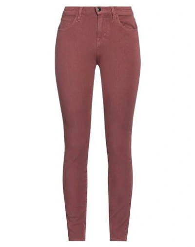 Jacob Cohёn Woman Jeans Antique Rose Size 28 Cotton, Lyocell, Polyester, Elastane In Pink