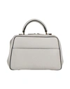 Valextra Woman Handbag Light Grey Size - Calfskin