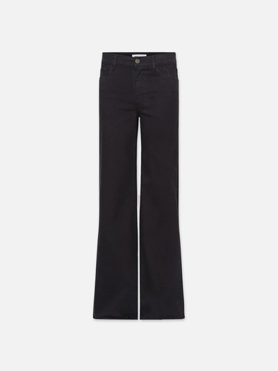 Frame Le Slim Palazzo Jeans In Black