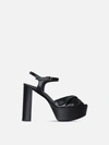 Frame Camille Platform Heels In Black