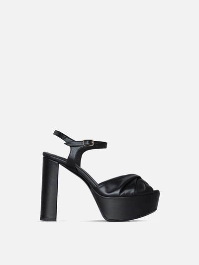 Frame Camille Platform Heels In Black