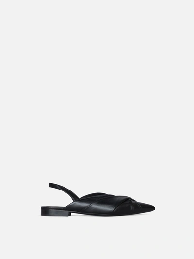 Frame Camille Slingback Flats In Black