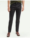 Brooks Brothers Straight Fit Denim Jeans In Black