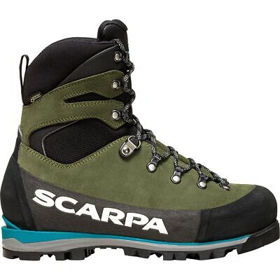 Pre-owned Scarpa Grand Dru Gtx Mountaineering Boot - Men's Forest, 46.0 In Green