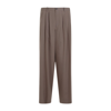 THE ROW THE ROW BUTTON DETAILED PLEATED TROUSERS