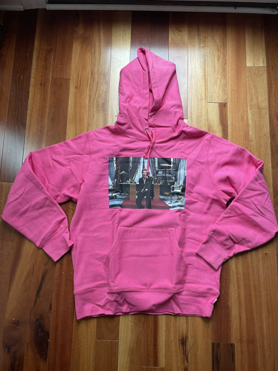 Pre-owned Supreme X Scarface Hooded Sweatshirt In Pink