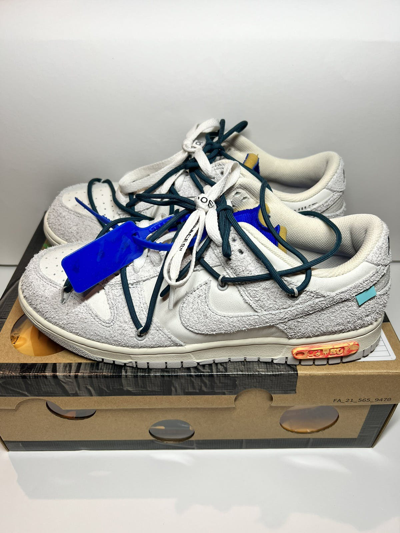 Pre-owned Nike X Off White Nike X Off-lot 16 Shoes In Grey