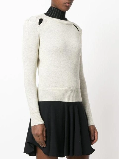 Isabel Marant Étoile Isabel Marant Etoile Grey Klee Sweater In Light Grey