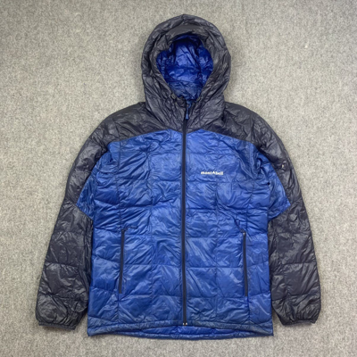 Pre-owned Montbell X Vintage Montbell Puffer Down Jacket In Blue