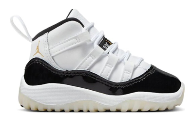 Pre-owned Jordan 11 Retro Dmp Gratitude (2023) (td) In Black/white/metallic Gold