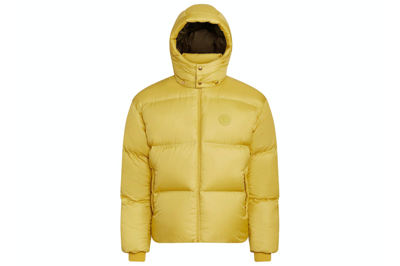 Pre-owned Ovo Bounce Down Jacket Amber Yellow