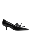 BURBERRY LEATHER STORM PUMPS 50