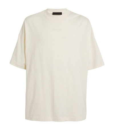 Essentials Fear Of God  Oversized Logo T-shirt In White