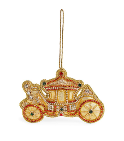 Tinker Tailor Embellished Carriage Tree Decoration In Multi