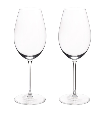 Riedel Set Of 2 Veritas Sauvingnon Blanc Wine Glasses In Clear