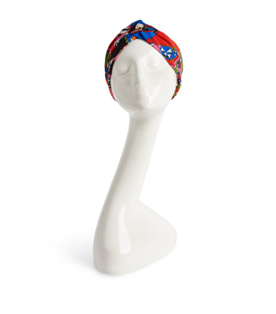 Emilio Pucci Pucci Girandole Print Headband In Multi