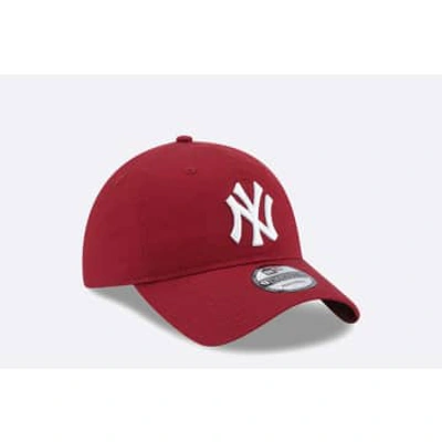 New Era League Ess 9twenty New York Yankees Cap In Dark Red