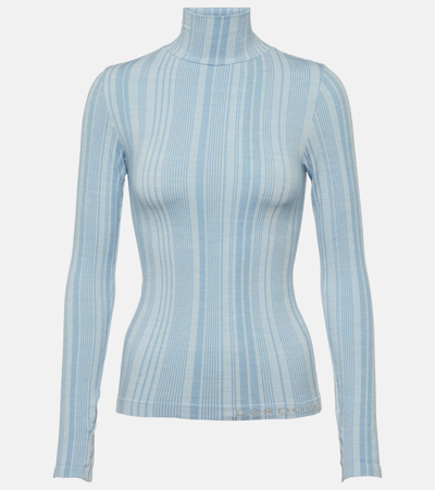 Cordova Sol Turtleneck Ski Top In Blue