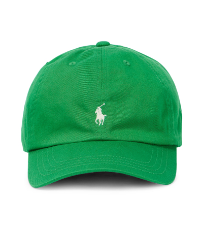 Polo Ralph Lauren Kids' Logo Baseball Cap In Preppy Green