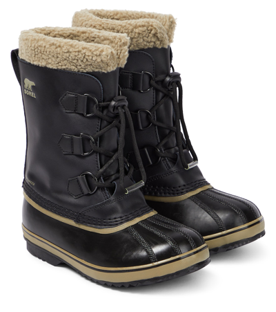 Sorel Kids' Yoot Pac Leather Snow Boots