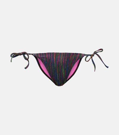 Eres Reflet Printed Bikini Bottoms In Multicoloured