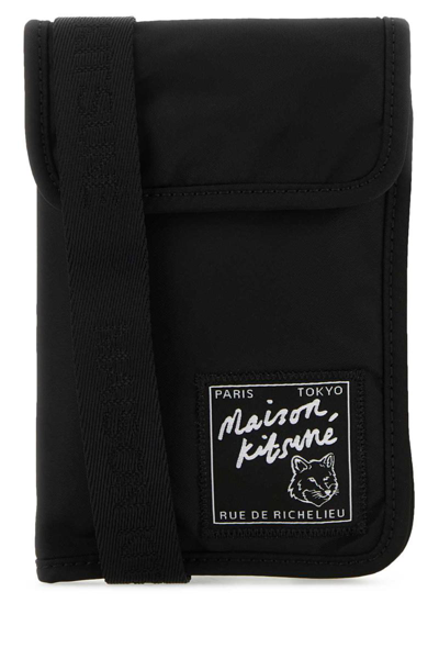 Maison Kitsuné Maison Kitsune Shoulder Bags In Black