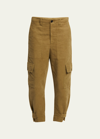 PROENZA SCHOULER WHITE LABEL KAY STRAIGHT CROPPED CARGO PANTS