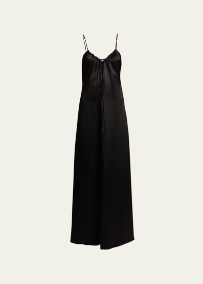 Proenza Schouler White Label Harper Back Cutout Dress In Black