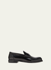 Givenchy Classic Leather Mr. G Loafers In Black