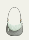 Bottega Veneta Gemelli Small Intrecciato Shoulder Bag In 1547 Agg-gl Agg-m
