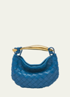 Bottega Veneta Mini Sardine Bag In 4425 Deep Pacific
