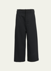 Bottega Veneta Sartorial Grain De Poudre Cr In Nero