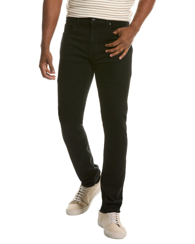 7 For All Mankind Paxtyn Luxe Performance Skinny Stretch-denim Jeans In Black