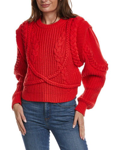 Ronny Kobo Catrin Sweater In Red