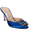 MANOLO BLAHNIK MANOLO BLAHNIK HANGISIMU 70 SATIN PUMP