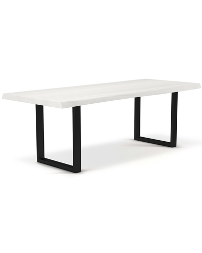 Urbia Brooks 92in U Base Dining Table In White
