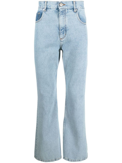 Ernest W. Baker Jeans In Light Blue Organic Denim