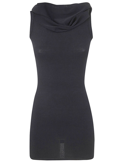 Wardrobe.nyc Off Shoulder Mini Dress Clothing In Black