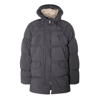 Ten C Feather-down Puffer Jacket In Grey