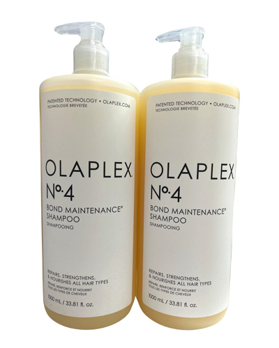 Olaplex 2 Pack #4 Bond Maintenance Shampoo In White